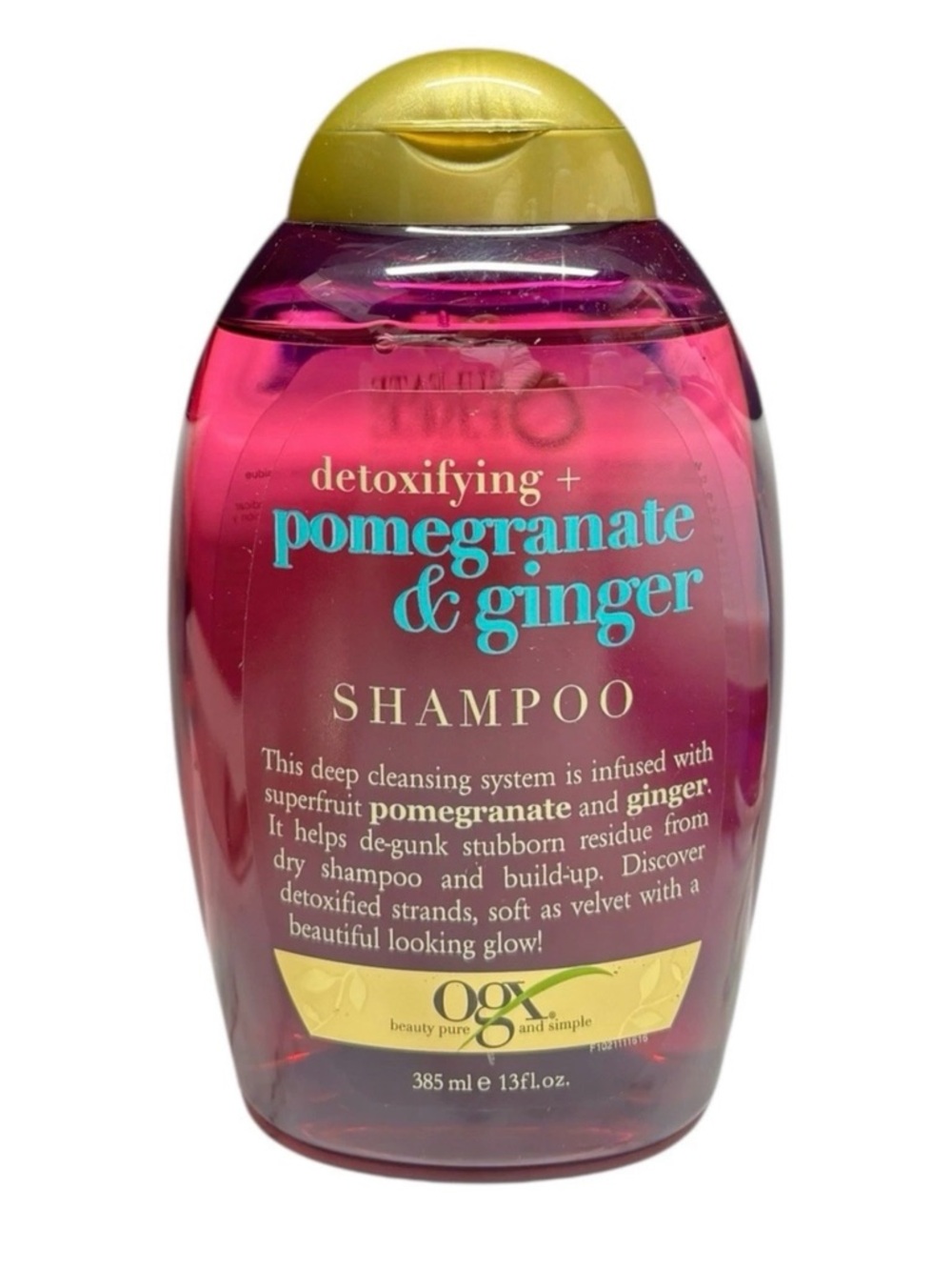 OGX Detoxifying Pomegranate & Ginger Shampoo - 13oz NEW
